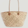 Clearance Adryan Large Straw Basket Women Shopping Bags
