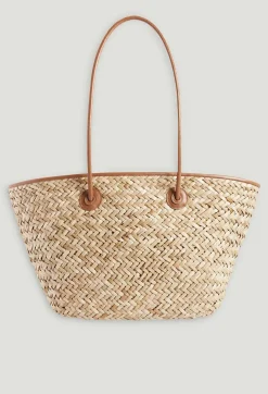 Clearance Adryan Large Straw Basket Women Shopping Bags
