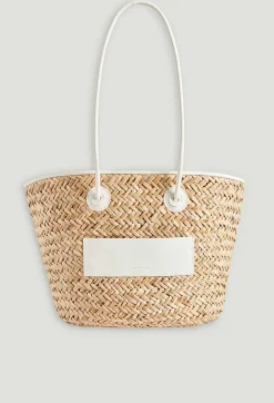 Clearance Adryan Medium Straw Basket Women Shopping Bags