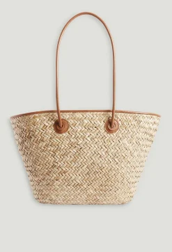 New Adryan Medium Straw Basket Women Shopping Bags
