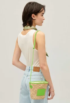 Sale Adryan Small Straw Basket Women Crossbody Bags