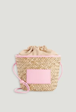 Hot Adryan Small Straw Basket Women Crossbody Bags