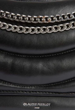 Shop Angeli Black Quilted Leather Bag Women Crossbody Bags