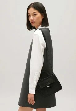 Online Anouck Mini Black Leather Bag Women Crossbody Bags