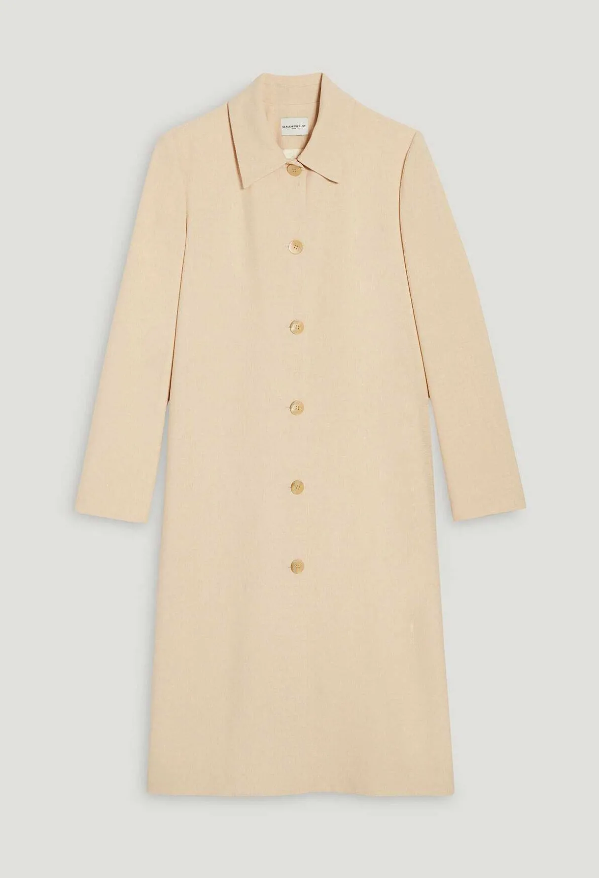 Store Beige Coat Women Jackets And Coats