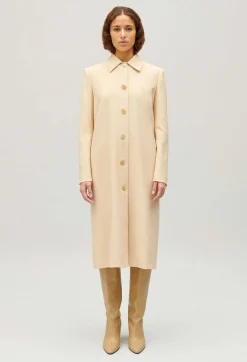 Store Beige Coat Women Jackets And Coats