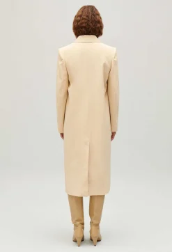 Store Beige Coat Women Jackets And Coats