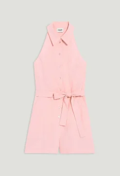 Online Belted Playsuit Women Jumpsuits