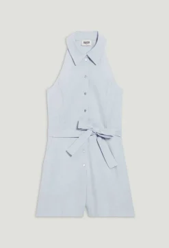 Clearance Belted Playsuit Women Jumpsuits