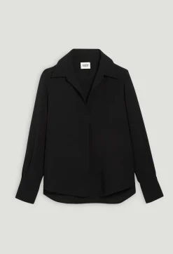 Shop Black Floaty Blouse Women Tops And Shirts