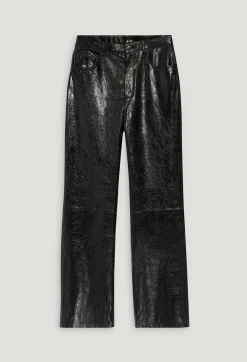 Online Black Leather Trousers Women Jeans And Trousers