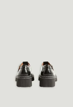 Discount Black Mary Jane Shoes Women Loafers