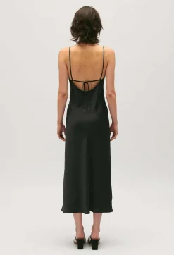Discount Black Midi Babydoll Dress Women Dresses