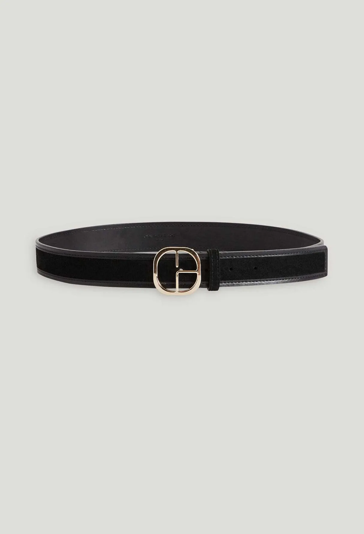 Best Sale Black Suede Leather Belt Women Belts