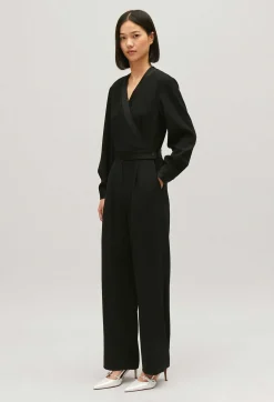 Discount Black Trouser Suit Women Jumpsuits