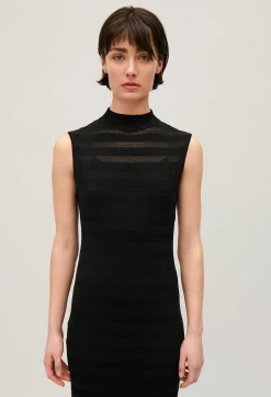 Discount Black Tube Maxi Dress Women Dresses