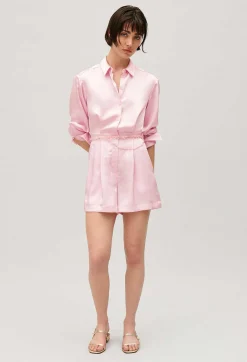 Outlet Blush Smocked Playsuit Women Jumpsuits