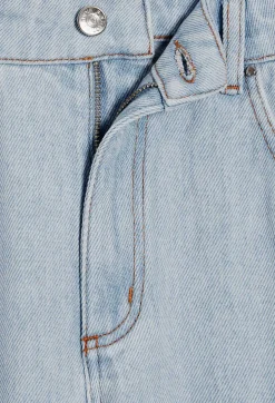 Cheap Claude Wide-Leg Light Denim Jeans Women Jeans And Trousers