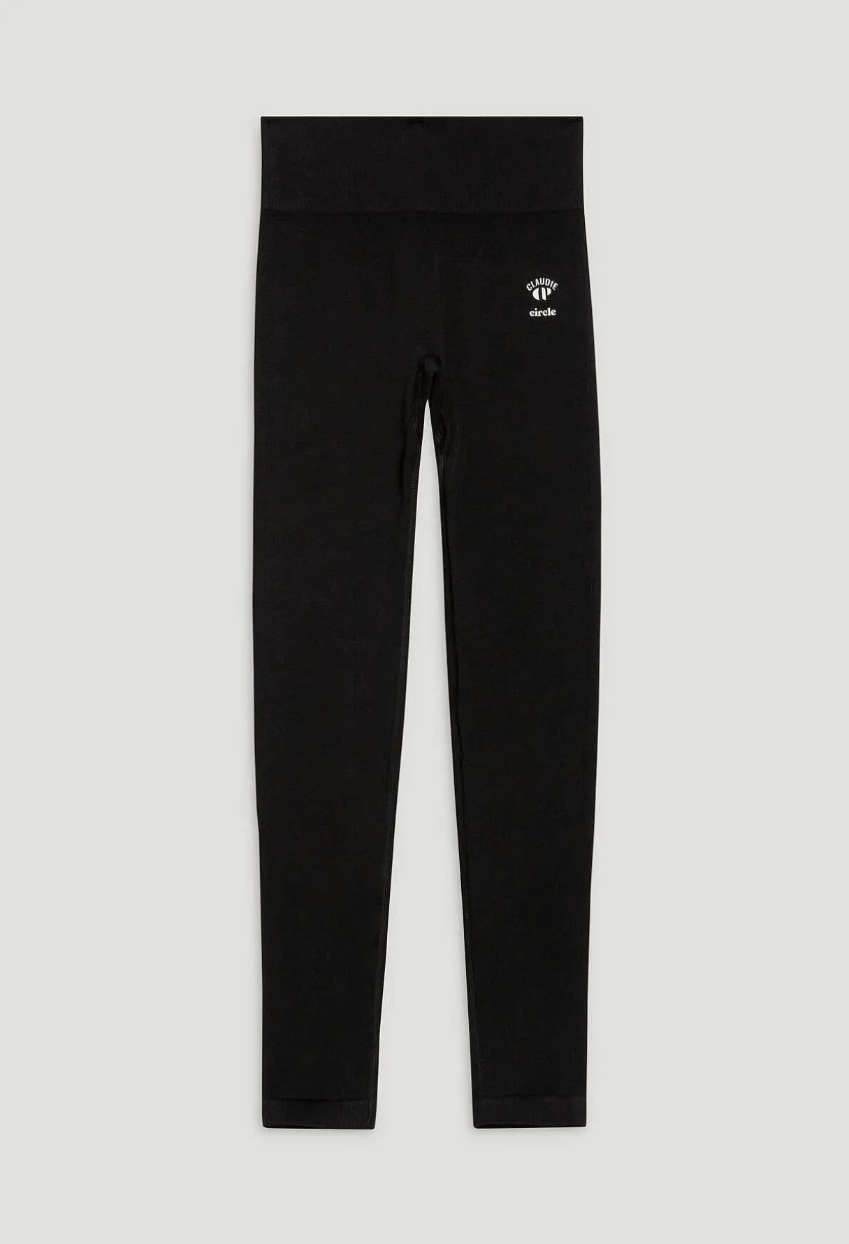 Flash Sale Claudie X Circle Black Sports Leggings Women Jeans And Trousers