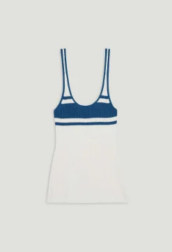 Online Cream Knitted Vest Top Women Tops And Shirts