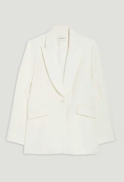 Cheap Dual Fabric Suit Jacket Women Blazers