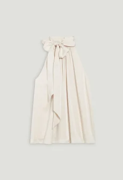 Hot Floaty Beige Top Women Tops And Shirts