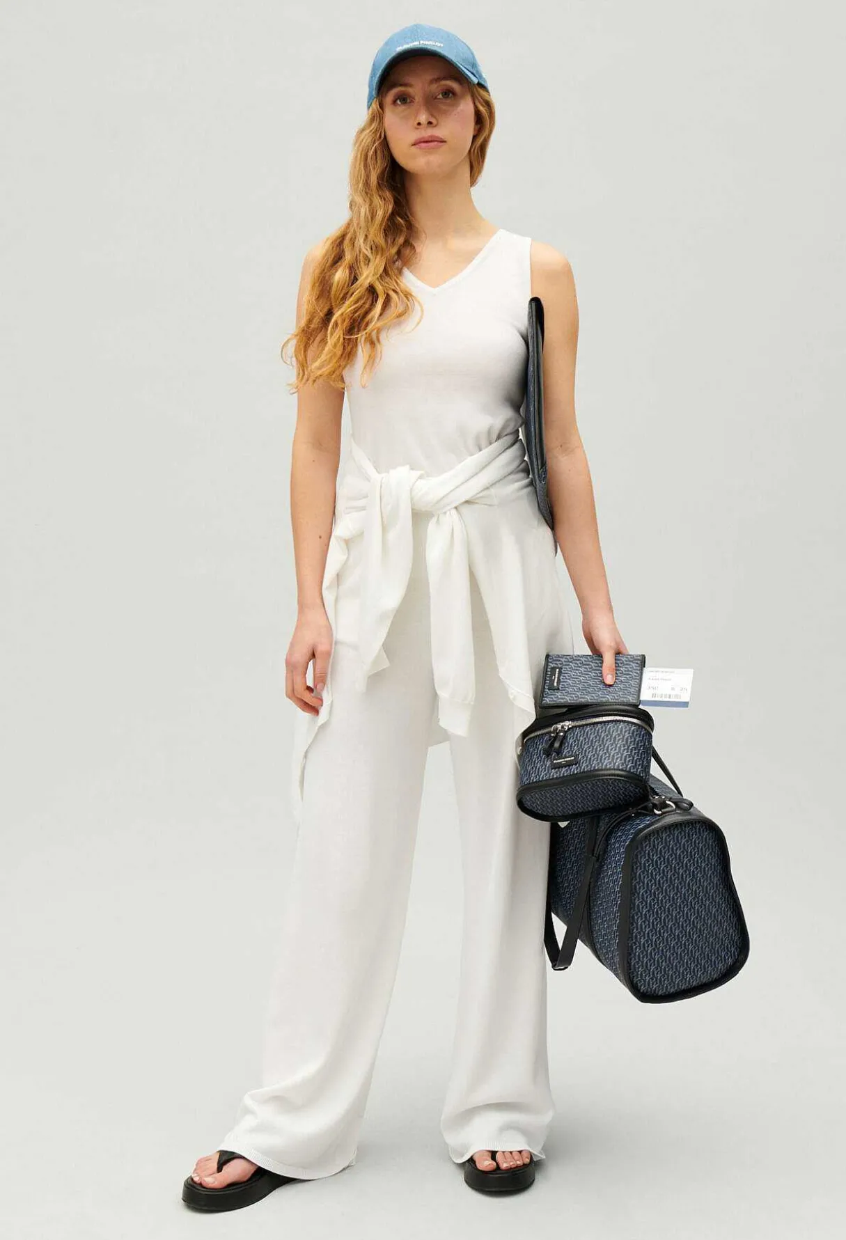Outlet Floaty Knit Trousers Women Jeans And Trousers