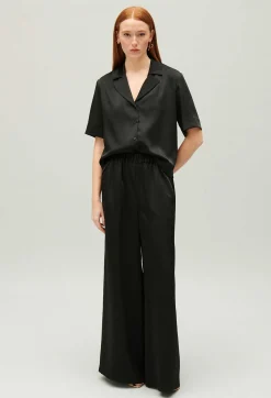 Best Sale Floaty Short-Sleeved Shirt Women Tops And Shirts