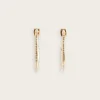 Online Golden Brass Cp Hoop Earrings Women Jewellery And Scrunchies