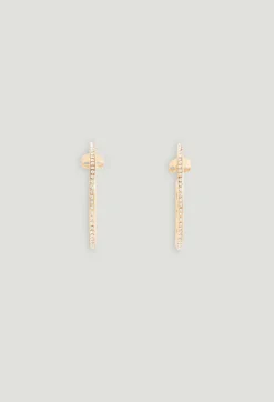 Best Golden Cp Single Hoop Earring Women Jewellery And Scrunchies