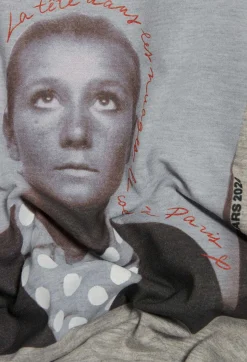 New Grey Print T-Shirt Women T-Shirts