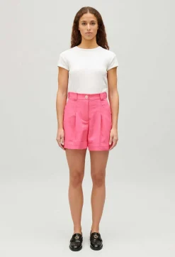 Outlet High Waisted Pink Short Women Skirts And Shorts