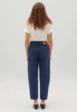 Cheap Jean-Luc Blue Mom Jeans Women Jeans And Trousers