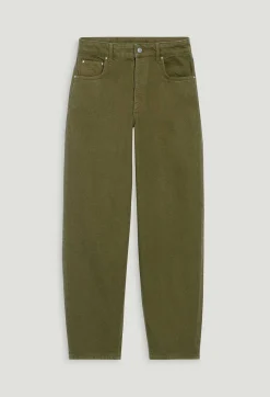 Cheap Jean-Luc Khaki Mom Jeans Women Jeans And Trousers