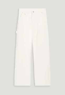 Clearance Jean-Pierre Ecru Straight-Leg Jeans Women Jeans And Trousers