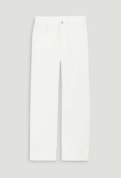 Fashion Jean-Toto Ecru Slim Jeans Women Jeans And Trousers