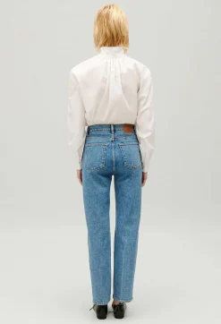Sale Jean-Toto Stonewashed Blue Jeans Women Jeans And Trousers