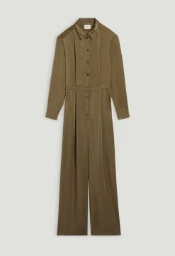 Clearance Khaki Trouser Suit Women Jumpsuits