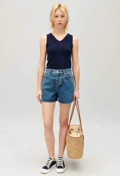 Best Sale Knit Vest Women Tops And Shirts