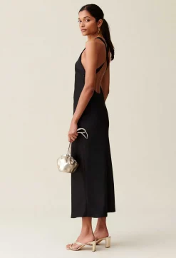 Flash Sale Long Satin Dress Women Dresses