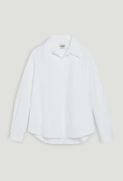 Hot Long-Sleeved Cotton Blouse Women Tops And Shirts