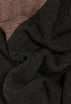 Hot Marled Grey Ribbed Jumper Women Sweaters And Cardigans