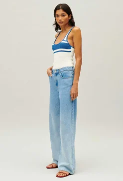 Shop Michel Blue Baggy Jeans Women Jeans And Trousers