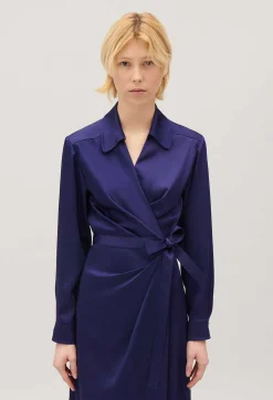 Best Midi Wrap Dress Women Dresses