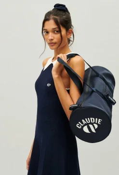 Flash Sale Navy Blue Sports Bag Women Shopping Bags