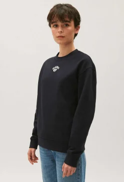 Sale Navy Blue Sweatshirt Women Sweaters And Cardigans