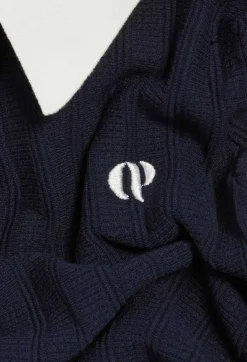 Sale Navy Blue Tennis Top Women Tops And Shirts