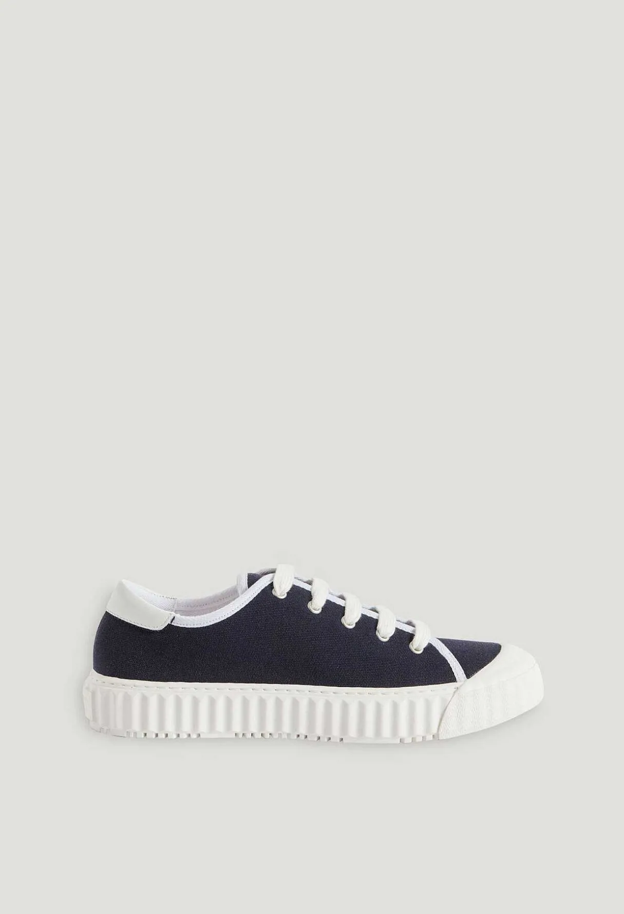 Shop Navy Canvas Tennis Shoes Women Sneakers And Bensimon
