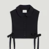 Fashion Navy Knitted Removable Collar Women Shawls And Collars