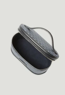 Cheap Navy Monogram Canvas Vanity Case Women Mini-Bags